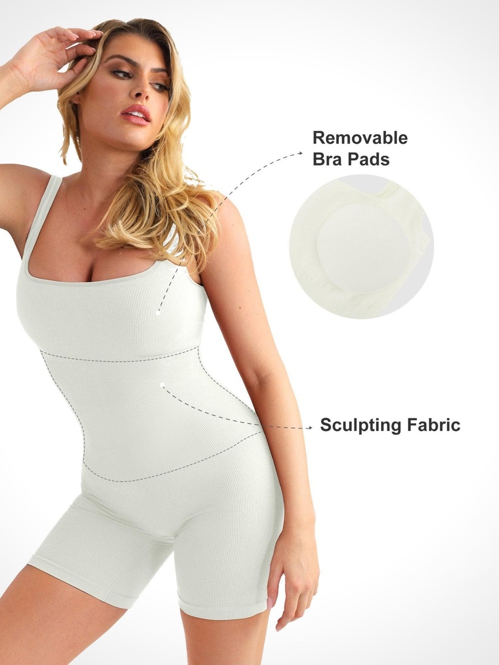 Seamless Sculpting Romper - Picture 5 of 11